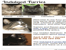 Tablet Screenshot of indulgedfurries.com